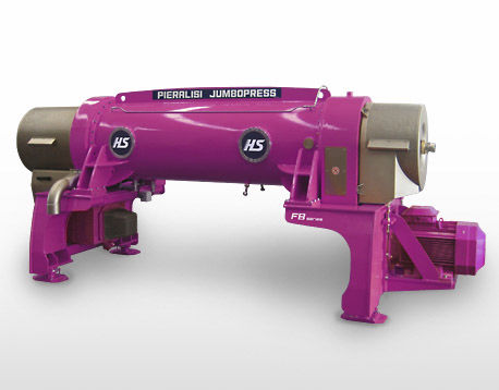 Decanter centrifugo - JUMBOPRESS series - Pieralisi - Separation Solutions Division - per l'industria delle bevande / orizzontale