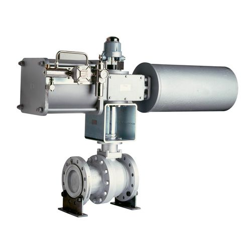 Valvola a sfera flottante - AP60 - Penta Srl - a leva / con volante / pneumatica