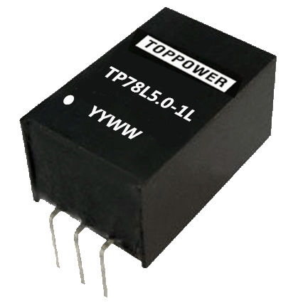 Convertitore DC/DC non isolato - TP78LXX-1 series - Guangzhou Top Power Electronics Technology Co.,Ltd - a bassa emissione / SIP / industriale