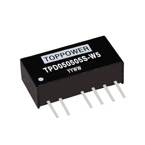 Convertitore DC/DC DIP - TPD-W5 series - Guangzhou Top Power Electronics Technology Co.,Ltd - SIP / non stabilizzato