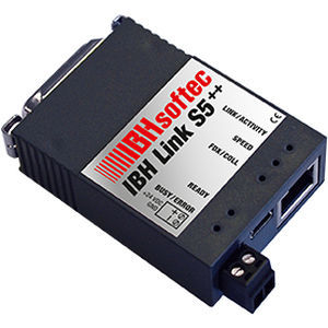 PLC compatto - S5++ - IBH Softec - su rete Ethernet / Ethernet TCP/IP / di gestione