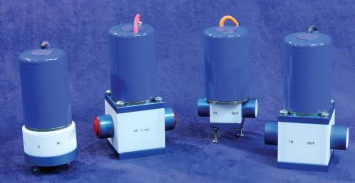 Elettrovalvola in miniatura - M W2D series - International Polymer Solutions Inc. - a 2 vie / a 3 vie / NC