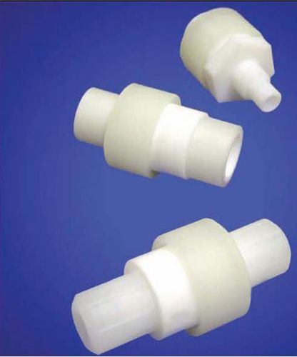 Valvola di ritegno PTFE - CV series - International Polymer Solutions Inc. - per l'industria chimica / di alta purezza