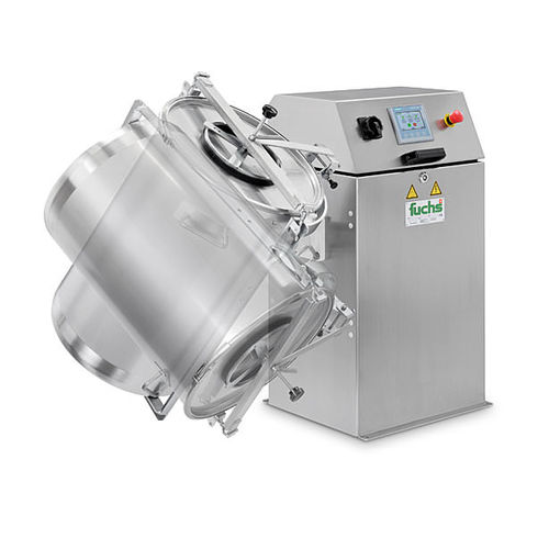 Miscelatore con fusto standard - MIXOMAT B - FUCHS Maschinen AG - container / a tamburo / orizzontale