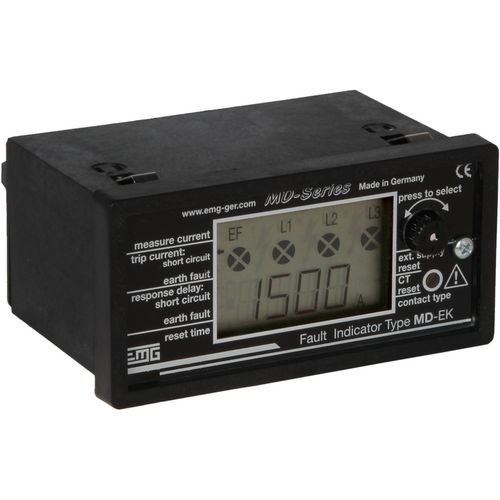 Indicatore di cortocircuito - MD series  - Elektro Mechanik - di difetti di massa / digitale / da montare su pannello