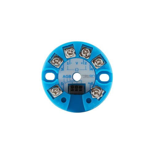 Trasmettitore di temperatura su testa di sonda - THM501  - TEKON ELECTRONICS - Pt100 / 2 cavi / 3 cavi