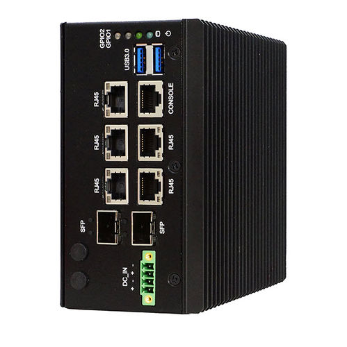 Firewall industriale - SCB-6012A - AEWIN Technologies Co., Ltd. - su guida DIN