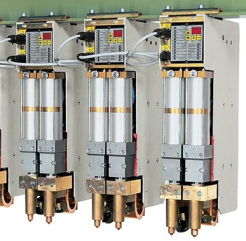 Macchina saldatrice a punti - 404x series - Tecna S.p.a - automatica / compatta / trifase