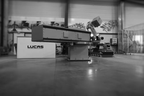 Asse rotante a presa diretta - SWING-2200-1800 - Lucas - per robot