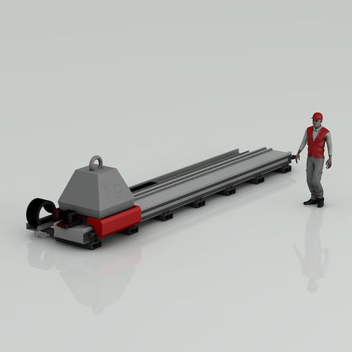 Asse lineare a pignone e cremagliera - ALS - Lucas - elettrico / per robot / ad alta prestazione