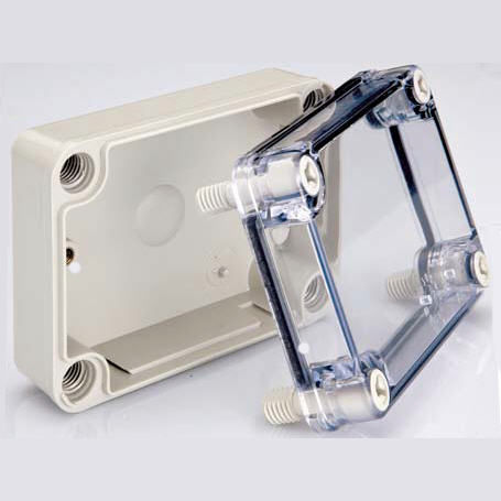 Scatola per montaggio su pannello - Switch Box series - Hugro Armaturen GmbH - rettangolare / in policarbonato / per interruttore