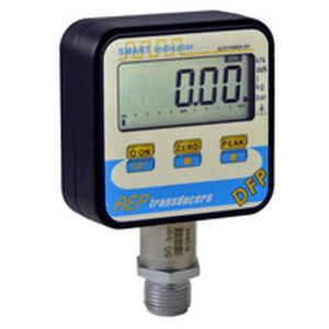 Manometro con display LCD - DFP series  - AEP transducers - filettato / elettronico / di processo