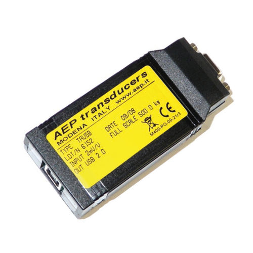 Sistema di acquisizione dati su PC - TAUSB - AEP transducers - per laboratorio / USB / economico