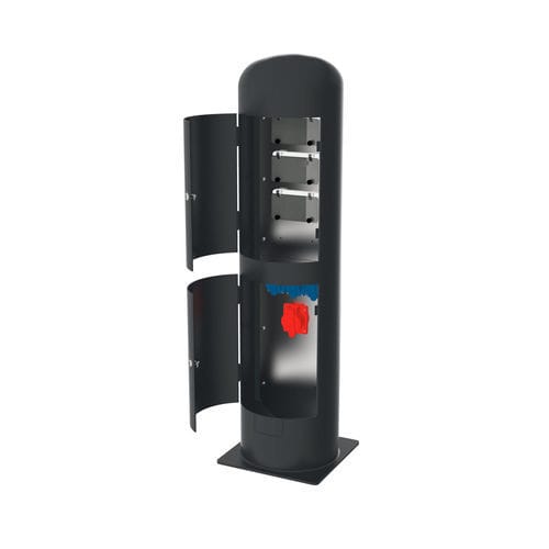 Totem dispenser da terra - EDF 24 - La Barrière Automatique