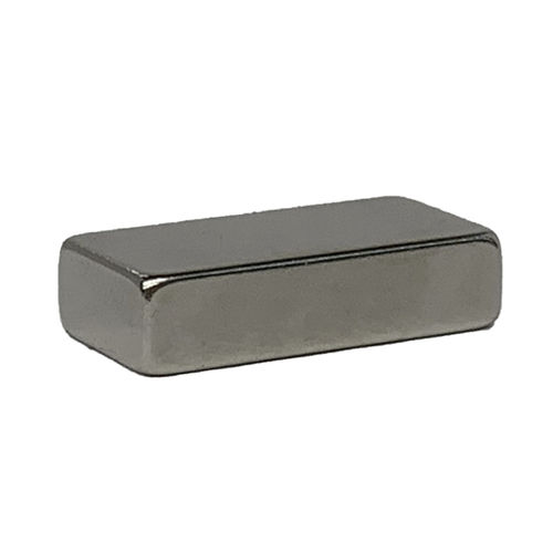 Magnete in neodimio - MG02N - Berardi Bullonerie srl - rettangolare / nichelato