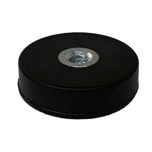 Magnete in neodimio - MG05N - Berardi Bullonerie srl - pot / rivestito in gomma / nichelato