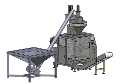 Confezionatrice verticale - max. 100 p/min - AMTEC Packaging Machines - VFFS / automatica / per polveri