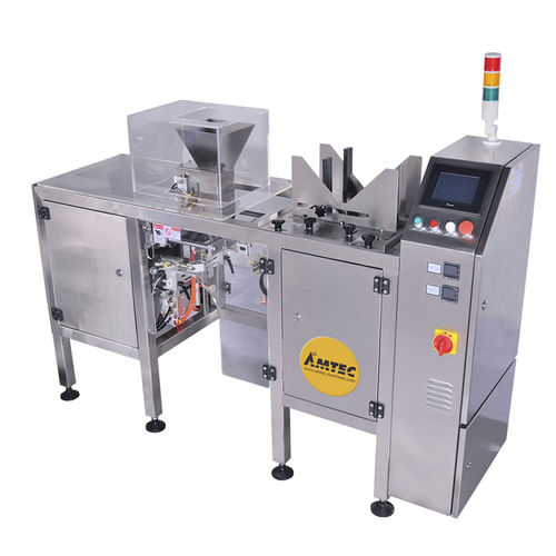 Confezionatrice orizzontale - up to 15 pcs./min. - AMTEC Packaging Machines - sottovuoto / automatica