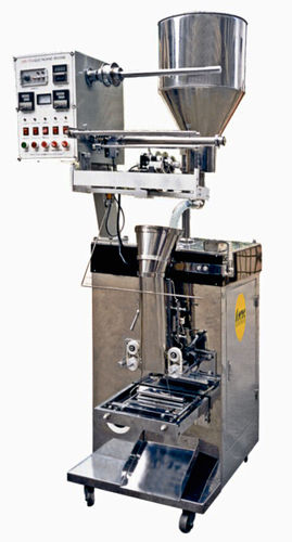 Riempitrice automatica - AMTEC Packaging Machines - per sacchetti / per liquidi a bassa viscosità / verticale