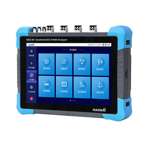 Analizzatore portatile - NSA-60 - HAOMAI ELECTRIC POWER AUTOMATION - digitale / multivia