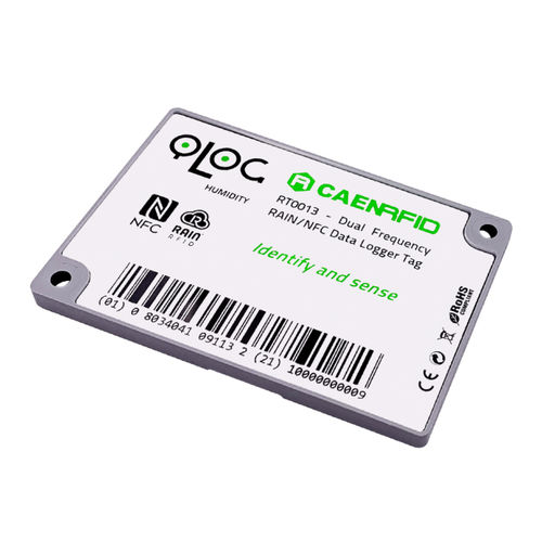 Registratore di dati di temperatura e umidità - qLog HUMIDITY - RT0013 - CAEN RFID - RFID / NFC / senza schermo