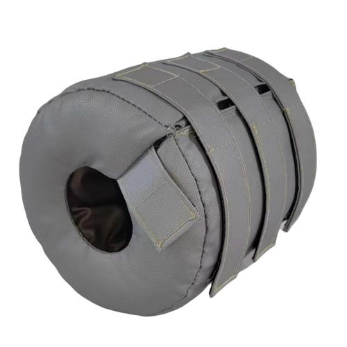 Copertura isolante amovibile - Ningguo BST Thermal Products Co.,Ltd - per valvola / in tessuto di vetro rivestito silicone / in fibra di vetro