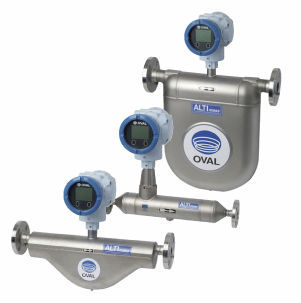 Misuratore di portata ad effetto Coriolis - ALTImass - Oval Corporation - massico / per gas / in linea