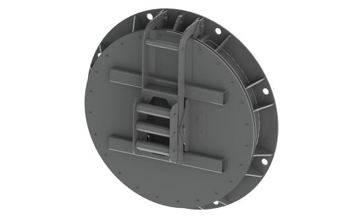 Valvola di ritegno a battente - CRC - CRR - STF FILTERS - con flangia / a Y / di disintasamento