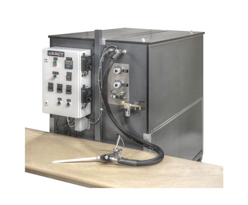 Miscelatore-dosatore di resine - HOT BOX - EXACT DISPENSING SYSTEMS - con pompa volumetrica / mobile