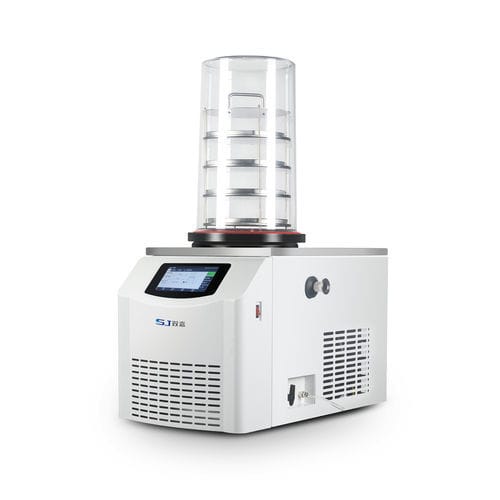 Liofilizzatore da laboratorio - SJIA-10N Series - Ningbo SJIA Instrument Co., Ltd. - per prodotti chimici / in acciaio inossidabile