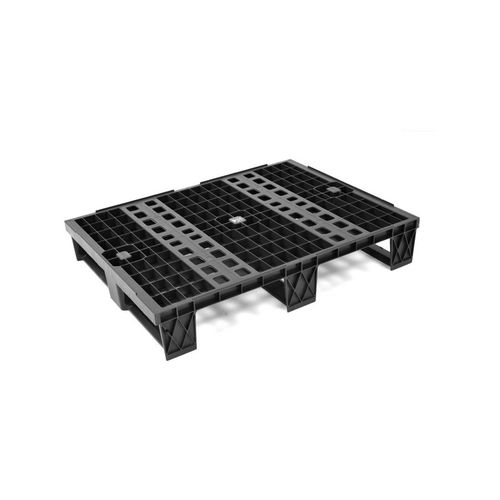 Semi-pallet in plastica - BASIC 0806-O3 - NAECO PACKAGING - ISO / per movimentazione / di stoccaggio