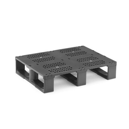Semi-pallet in plastica riciclata - LOGIC 0806-O3 - NAECO PACKAGING - ISO / per movimentazione / di stoccaggio