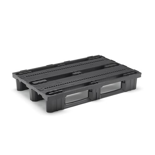 Pallet in plastica riciclata - SMART MAX 1208-O3 - NAECO PACKAGING - euro / di stoccaggio / da trasporto