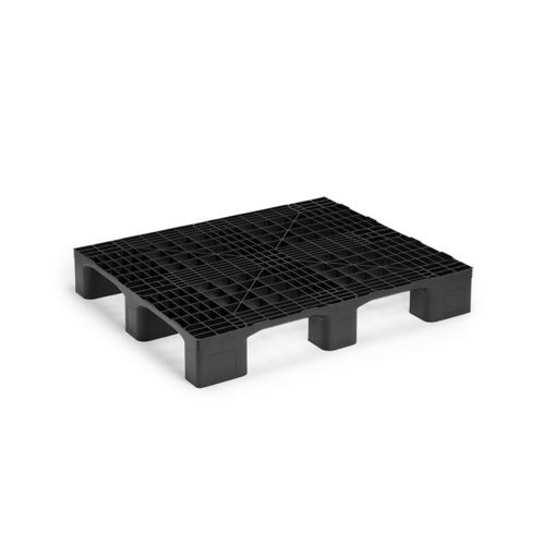 Pallet in plastica riciclata - LOGIC 1210-G9 - NAECO PACKAGING - ISO / per movimentazione / da trasporto