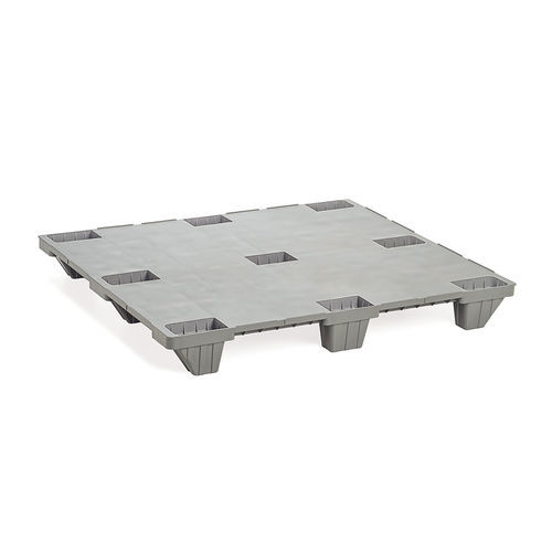 Pallet in plastica riciclata - BASIC 1210-C9 - NAECO PACKAGING - euro / di stoccaggio / da trasporto