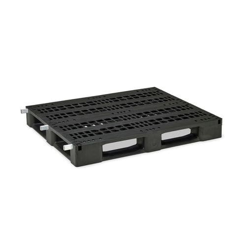 Pallet in plastica riciclata - MASTER MAX5 1210-O5 - NAECO PACKAGING - industriale / con etichetta RFID / per uso prolungato