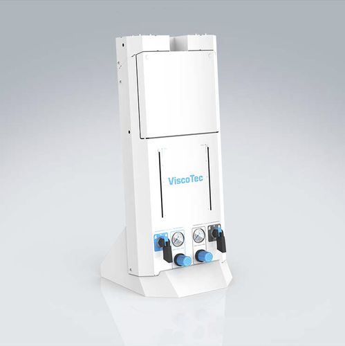 Sistema di svuotamento per cartucce - vipro-FEED DC - ViscoTec Pumpen- u. Dosiertechnik GmbH - per prodotti ad alta viscosità / per prodotti a media viscosità / per liquidi