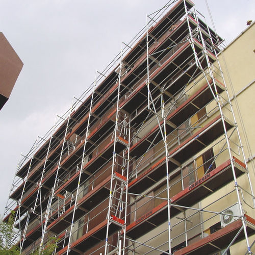 Ponteggio fisso - MODUL FLEX - Faresin Building S.p.A. - per facciata / modulare