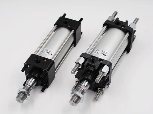 Cilindro pneumatico - CN series - ARTEC SRL - a doppio effetto / in alluminio / in acciaio