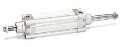 Cilindro pneumatico - HDMP - ARTEC SRL - a doppio stelo / a doppio effetto / in alluminio