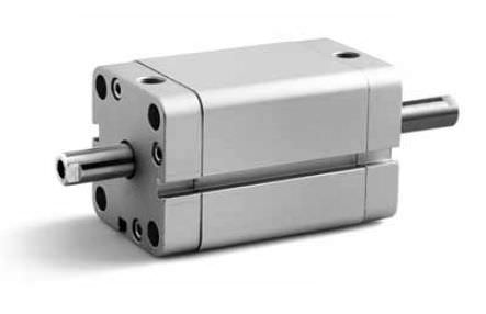 Cilindro pneumatico - ADMP - ARTEC SRL - a doppio effetto / in alluminio / in acciaio inossidabile