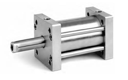 Cilindro pneumatico - XSEM - ARTEC SRL - a effetto semplice / in acciaio inossidabile / ISO