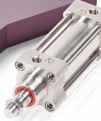 Cilindro pneumatico - YDM - ARTEC SRL - a doppio effetto / in acciaio inossidabile / ISO