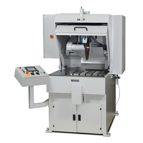 Macchina da taglio a lama rotativa - MSX432 series - LECO - per acciaio / automatica / per lame sottili