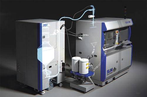 Unità di alimentazione di polvere - PSV - SLM solutions - per macchina da stampa / automatica