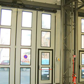 Porta a libro - PL 3000 PRE - SACIL HLB - da esterno / industriale / di grandi dimensioni