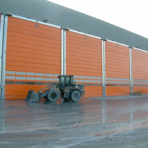 Porta ad impacchettamento - IP ST - SACIL HLB - per hangar / industriale / automatica