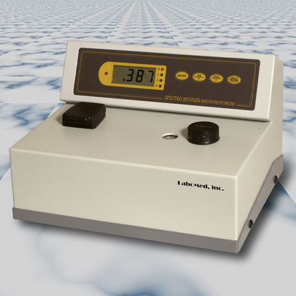 Spettrofotometro visibile - 20D - Labomed INC - ad assorbimento / trasmissione / compatto