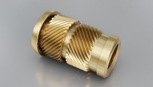 Inserto filettato - TR00031147-000 - TR Fastenings - in ottone / arrotondato / per plastica