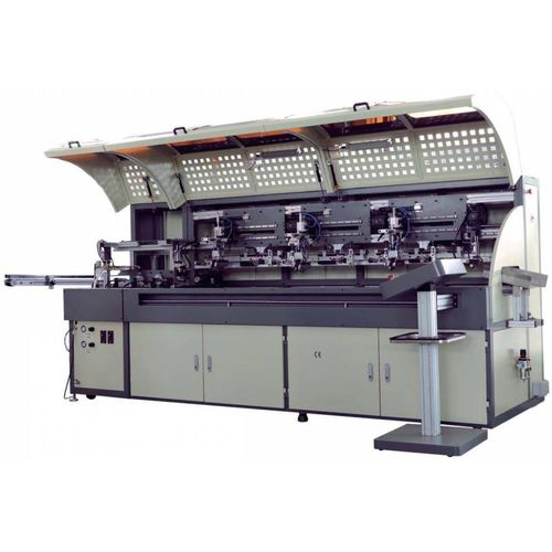 Macchina serigrafica automatica - A-401SM - CROMA IBÉRICA - a colori / per prodotto cilindrico